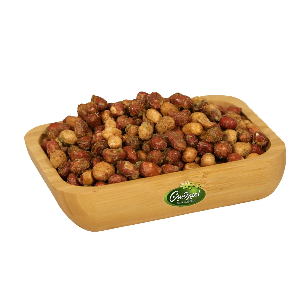 بادام زمینی قلقلی پیاز جعفری